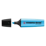 Evidenziatore Stabilo Boss Original - punta a scalpello - tratto 2 - 5,0 mm - blu 31 - Stabilo 70/31 - 