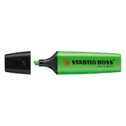 Evidenziatore Stabilo Boss Original - punta a scalpello - tratto 2 - 5 mm - verde 33 - Stabilo 70/33 - 
