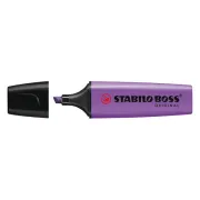 Evidenziatore Stabilo Boss Original - punta a scalpello - tratto 2 - 5 mm - lavanda 55 - Stabilo 70/55 - 