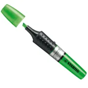 Evidenziatore Stabilo Luminator - punta a scalpello - tratto 2 - 5 mm - verde - Stabilo 71/33 - 