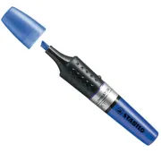 Evidenziatore Stabilo Luminator - punta a scalpello - tratto da 2 - 5 mm - blu - Stabilo 71/41 - 