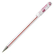 Penna sfera Superb BK77 - punta 0,7 mm - rosso - Pentel BK77B - con cappuccio