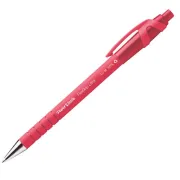 Penna a sfera a scatto Flexgrip Ultra - punta 1,0mm - rosso - Papermate S0190413 - a scatto