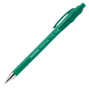 Penna a sfera a scatto Flexgrip Ultra  - punta 1,0mm - verde - Papermate S0190453 - 