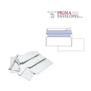 Buste commerciali - 500 Buste Bianche 110x230mm S/Finestra 90gr Silver 90 Strip - 