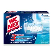 Tavoletta Profumoso Mountain Fresh - WC Net - 4 gabbiette da 34 gr M74833 - detergenti / detersivi per pulizia