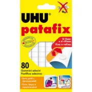 Supporti in gomma adesiva UHU® Patafix - bianco - UHU® - conf. 80 pezzi D1620 - 