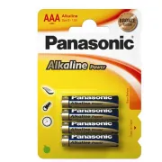 Pile Ministilo AAA - 1,5V - alcalina - Panasonic - blister 4 pezzi C500003 - 