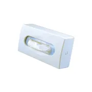 Dispenser per veline di carta - da muro - 27x7x14 cm - bianco - Mar Plast A50801 - accessori bagno