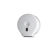 Distributore Basica per carta igienica in rotoli Mini Jumbo - 28,2x12x29,4 cm - bianco - Medial International 104001 - carta ...