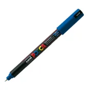 A base d'acqua - Marcatore Uni Posca Pen Pc1M P.Extra Fine 0,7mm Blu Uni Mitsubishi - 