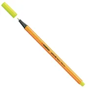 Fineliner Point 88  - tratto 0,4 mm - giallo neon 024 - Stabilo 88/024 - 