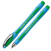 Penna a sfera Slider Memo - punta XB - verde - Schneider P150204 - con cappuccio