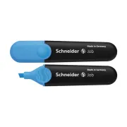 Evidenziatore Job - punta a scalpello - tratto da 1,0-5,0mm - colore azzurro - Schneider P001503 - colore liquido