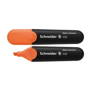 Evidenziatore Job - punta a scalpello - tratto da 1,0-5,0mm - colore arancio - Schneider P001506 - colore liquido
