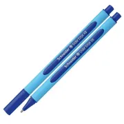 Penna a sfera Slider Edge - tratto XB - blu - Schneider P152203 - con cappuccio