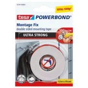 Nastro biadesivo Tesa® Powerbond Ultra Strong - 19 mm x 1,5 mt - bianco - Tesa® 55791-00002-04 - 
