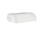 Coperchio per cestino gettacarte Soft Touch - 33,5x22,5x9 cm - 23 L - bianco - Mar Plast A74401BI - accessori bagno