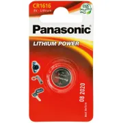 Micropila CR1616 - litio - Panasonic - blister 1 pezzo C301616 - 
