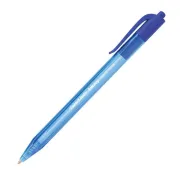 Penna a sfera a scatto Inkjoy 100 RT  - punta 1,0mm - blu - Papermate S0957040 - 