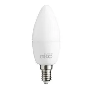 Lampada - Led - candela - 5,5W - E14 - 3000K - luce bianca calda - MKC 499048018 - 