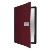 Porta menu' e accessori - Porta Menu' A4-24x33Cm Bordeaux Royal Con 1 Inserto Doppio - 