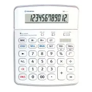 Calcolatrice da tavolo OS 504 - 12 cifre - bianco - Osama OS 504/12 BI - da tavolo