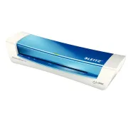 Plastificatrice ILam HomeOffice - A4 - blu metal - Leitz 73680036 - 