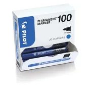 Permanenti - Bonus Pack 15+5 Marcatore Permanente 100 Blu P.Tonda 4.5mm Pilot - 