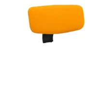 Poggiatesta per seduta ergonomica Kemper A - arancio - Unisit PGKMA/EA - sedute operative