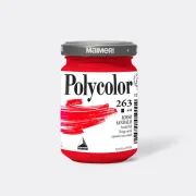 Tempere - belle arti - Colore vinilico Polycolor vasetto 140 ml rosso sandalo Maimeri - 