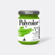Tempere - belle arti - Colore vinilico Polycolor vasetto 140 ml verde giallastro Maimeri - 