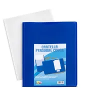 Cartella in PP Personal Cover - bianco - 24 x 32 cm - Iternet - conf. 5 pezzi 7151BI - cartelline con tasche