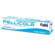 Roll pellicola trasparente - PVC - 300 mm x 300 mt - Cuki Professional 3530130 - 