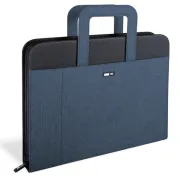 Portablocchi e portabiglietti - Portablocco con anelli 28 5x36cm blu bicolore Niji - 