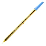 Con cappuccio - Scatola 10 penna a sfera 434 Noris Stick azzurro chiaro 1 0mm STAEDTLER - 