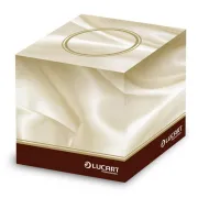Veline multiuso Cube - 3 veli - 21 x 20 cm - Lucart - conf. 60 pezzi 841134 - salviette, fazzoletti e lenzuolini