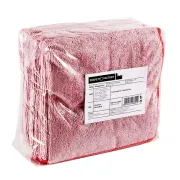 Panni microfibra Ultrega - 40 x 40 cm - rosso - Perfetto - pack 10 pezzi 26601 - panni e spugne