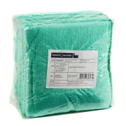 Panni spugne guanti per pulizie - Pack 10 Panni microfibra 40x40cm verde Ultrega PERFETTO - 