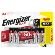 Pile - Blister 12 pile stilo AA - Energizer Max - 