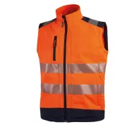 Abbigliamento da lavoro - Gilet alta visibilita' softshell Dany arancio fluo Taglia L U-Power - 