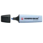 Evidenziatore Stabilo Boss Pastel - tratto 2 - 5 mm - azzurro ghiaccio 70 - Stabilo 70/111 - 