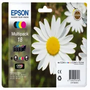 Inkjet Epson - Multipack 18 Contenente N.4 Cartucce Serie 18/Margherita - 