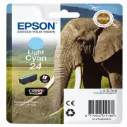 Inkjet Epson - Cartuccia Ciano-Chiaro Claria Photo Hd Serie 24 Elefante - 