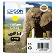 Inkjet Epson - Cartuccia Giallo Claria Photo Hd Serie 24xl Elefante Blister - 