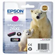 Inkjet Epson - Cartuccia Magenta Epson Claria Premium, Serie 26xl/Orso Polare, In Blister - 