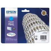 Inkjet Epson - Tanica Inch. A Pigmenti Ciano Durabrite Ultra Serie 79xl/ Torre Di Pisa Blister - 