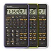 Macchine per ufficio - calcolatrice scientifica EL 501TB sharp bianco - 