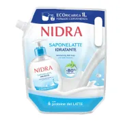 Sapone e pasta lavamani - Sapone liquido mani Nidra ecoricarica 1L - 