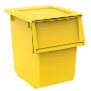 Sacchi rifiuti - pattumiere - bidoni - Contenitore EcoBin 25 giallo 25lt Terry - 